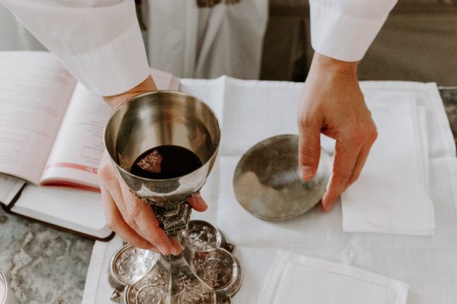 the Eucharist